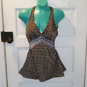 Vintage 1970s Jantzen one piece bathing suit